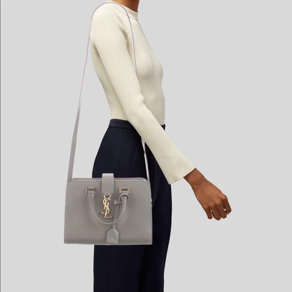Authentic Saint Laurent Baby canvas fog bag